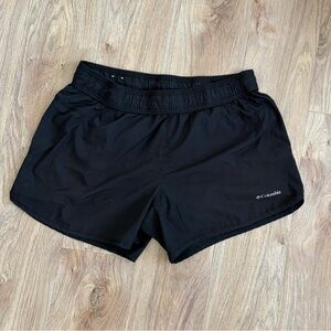 Columbia Women's Black Running Hiking Shorts Size L